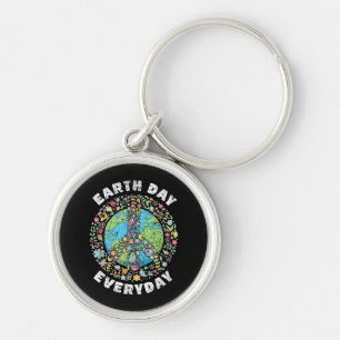 Earth Day Everyday Earth Day Keychain