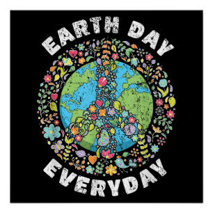 Earth Day Everyday Earth Day Poster