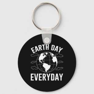 Earth Day Everyday Keychain