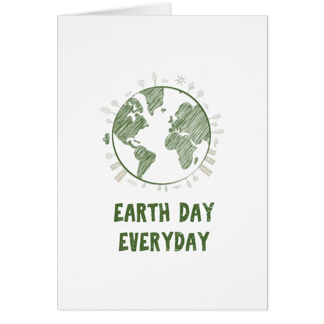 Earth Day Everyday Love the Planet (Front)