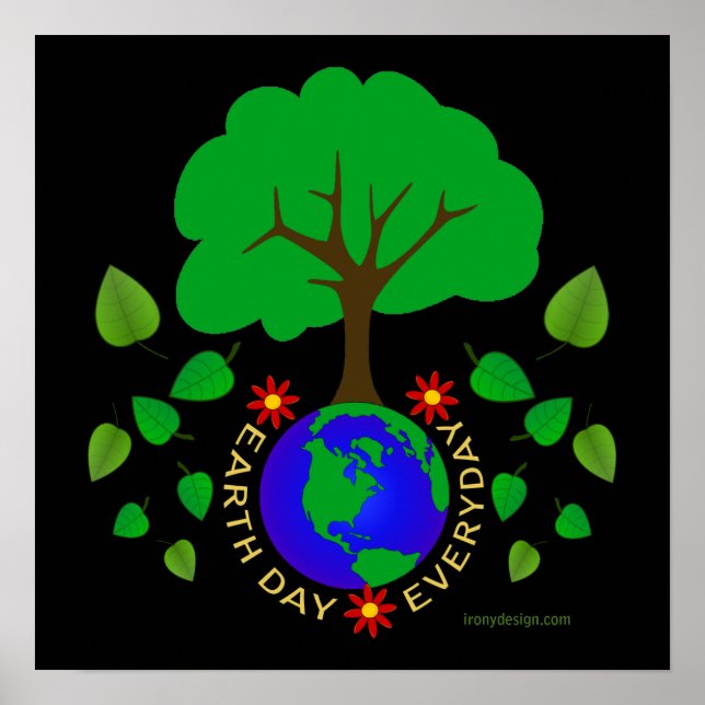 Earth Day Everyday Poster (Front)