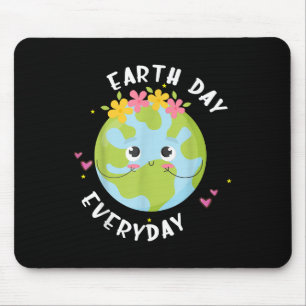 Earth-day Everyday Shirt Kids Girl Women Teacher C Mouse Pad