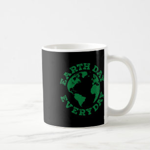 Earth Day Everyday Vintage Earth Day Teacher Men W Coffee Mug