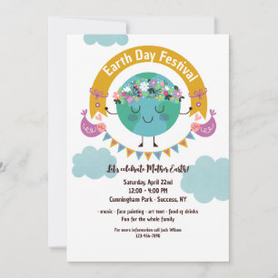 Earth Day Festival Invitation