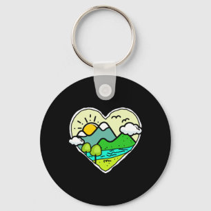 Earth Day Gift Men Women - Save The Planet Environ Keychain