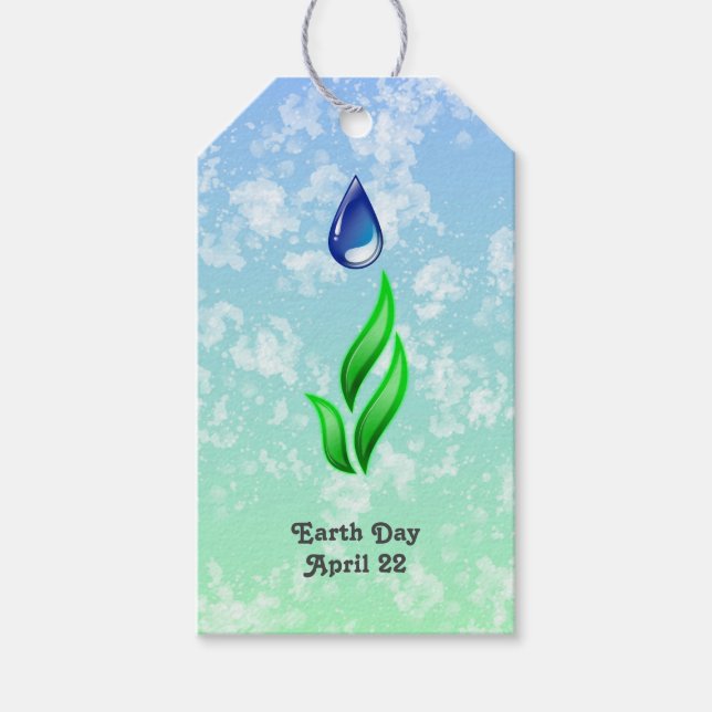 Earth Day Gift Tags (Front)