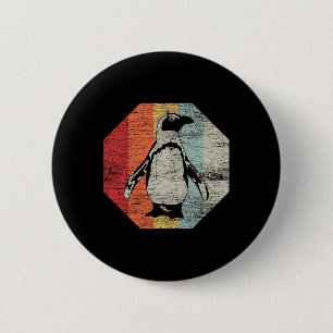 Earth Day Gifts Animal Cute Penguin 2 Inch Round Button