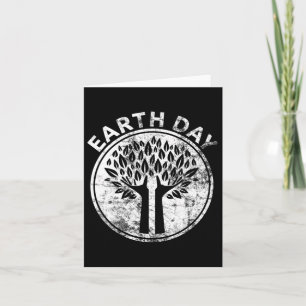 Earth Day Hands Tree Lover Nature Planet Science Card