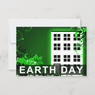 earth day : hi-fi building invitation