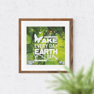 Earth Day inspirational Poster