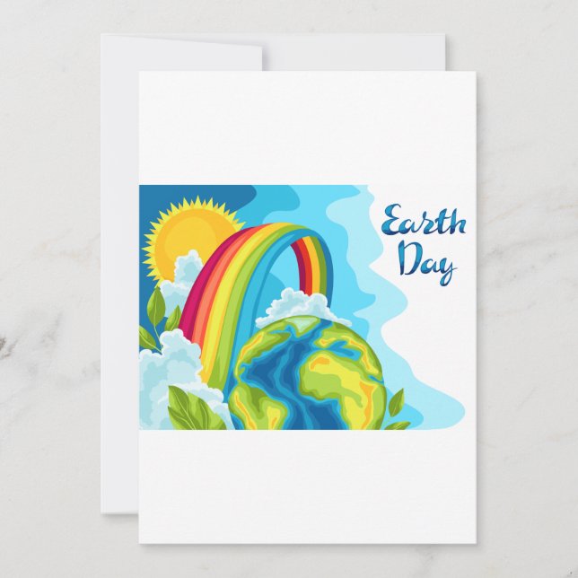 Earth Day Invitation (Front)