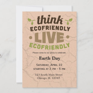 Earth Day Invitation