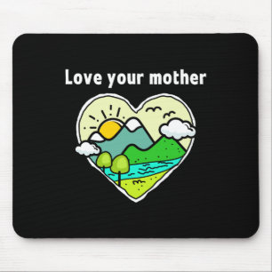 Earth Day Men Women Kids Planet Earth Anniversary Mouse Pad