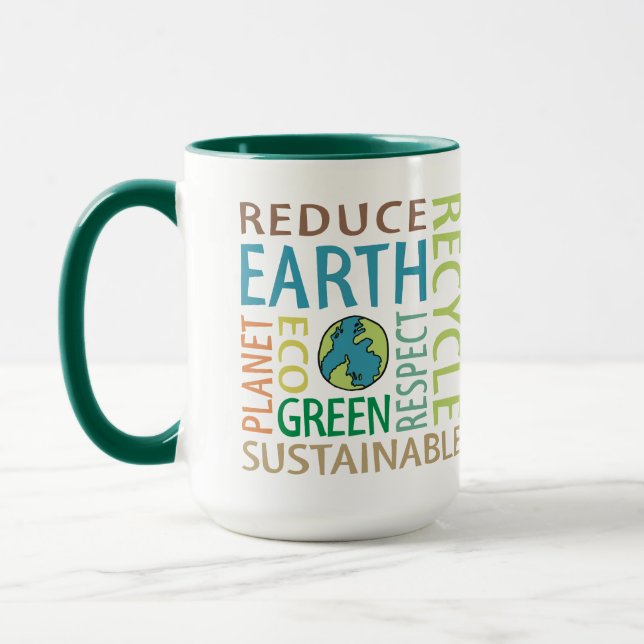 Earth Day Mug (Left)