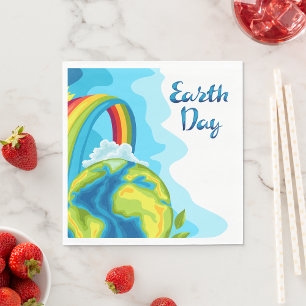 Earth Day Napkin