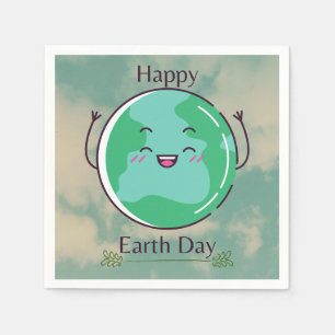 Earth Day Party Napkin