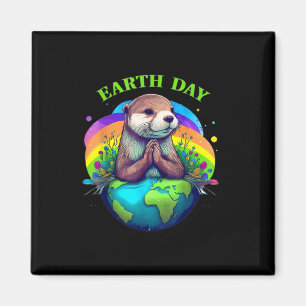 Earth Day Planet Anniversary Earth Day Everyday Wo Magnet