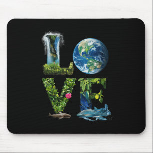 Earth Day Planet Anniversary Earth Day Everyday Wo Mouse Pad