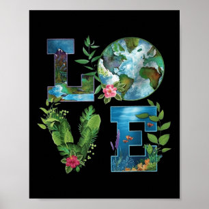 Earth Day Planet Anniversary Earth Day Everyday Wo Poster