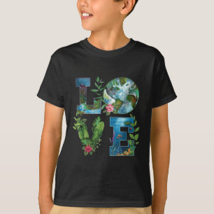 Earth Day Planet Anniversary Earth Day Everyday Wo T-Shirt