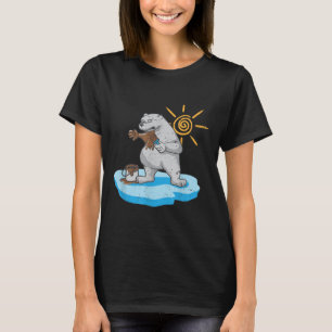 Earth Day Polar Bear Demo Environmental Protection T-Shirt