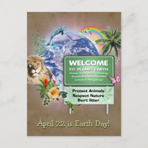 Earth Day 🌱 Postcard