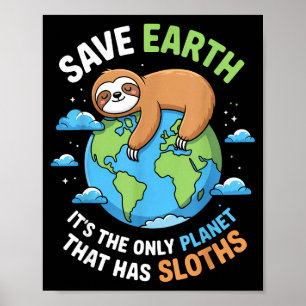 Earth day save earth the only planet that has poster