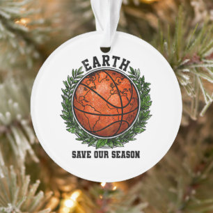 earth day save our season ornament