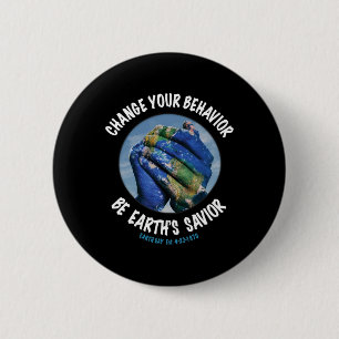 Earth Day Save The Planet Plant More Trees Clean T 2 Inch Round Button