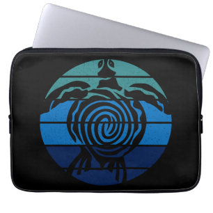 Earth Day, Sea Turtle, Clean the Ocean Laptop Sleeve