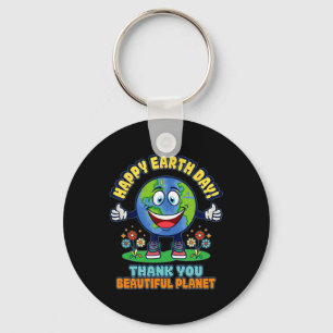 Earth Day Shirt1 Keychain