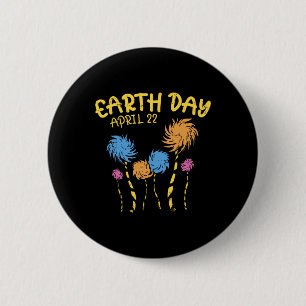 Earth Day Shirt Save Environment Eco Tree Boy Girl 2 Inch Round Button