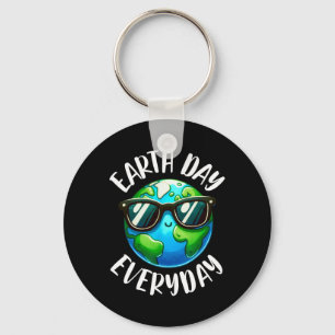 Earth Day Shirt Teacher Earth Day Everyday Earth D Keychain