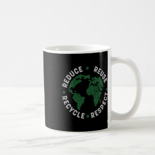 Earth Day Shirt Teacher Environment Day Recycle Ea Coffee Mug