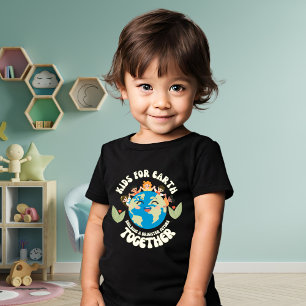 Earth Day Shirts   Kids For Earth T-Shirt 