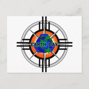 Earth Day Star Crown Postcard
