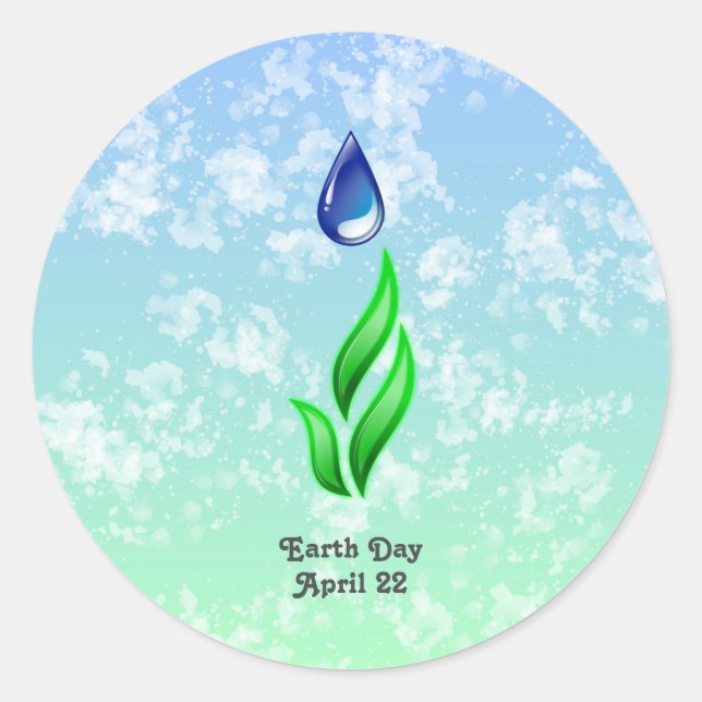 Earth Day Sticker (Front)