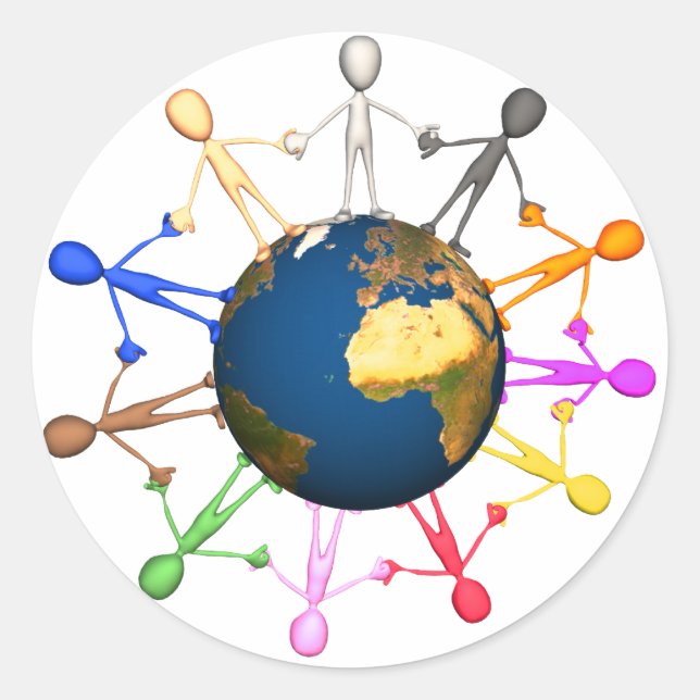 Earth Day stickers (Front)