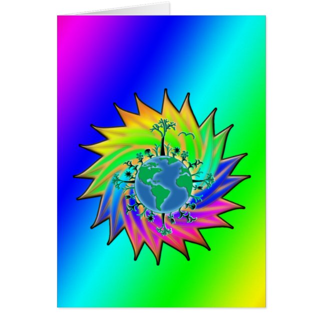 Earth Day ~ Sunburst (Front)