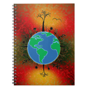 Earth Day ~ Sunset Notebook