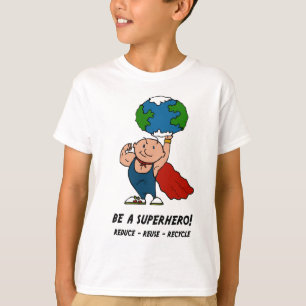 Earth Day Superhero t-shirt