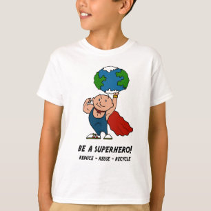 Earth Day Superhero t-shirt