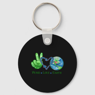 Earth Day Tee Kids Animal Theme Shirt Black Small  Keychain