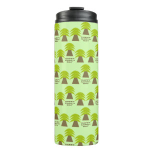 Earth Day Trees Thermal Tumbler