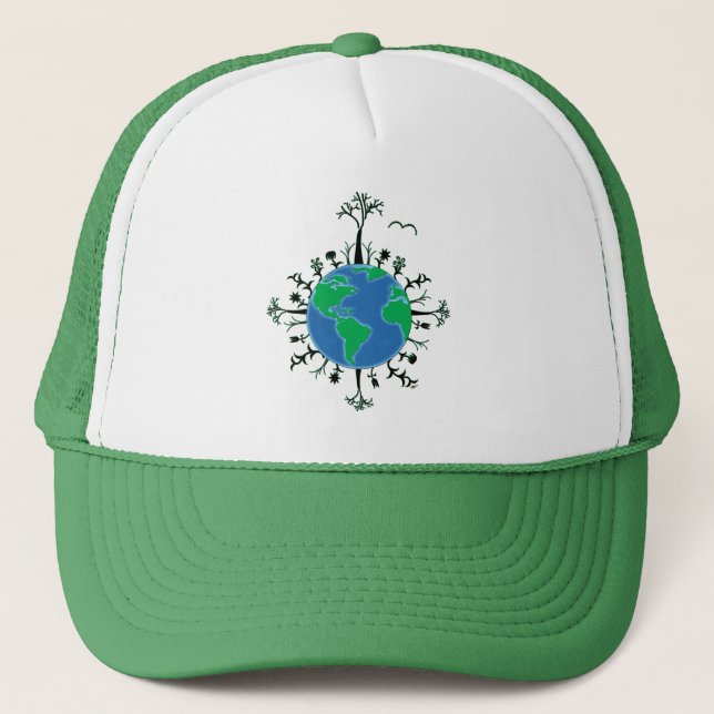 Earth Day Trucker Hat (Front)