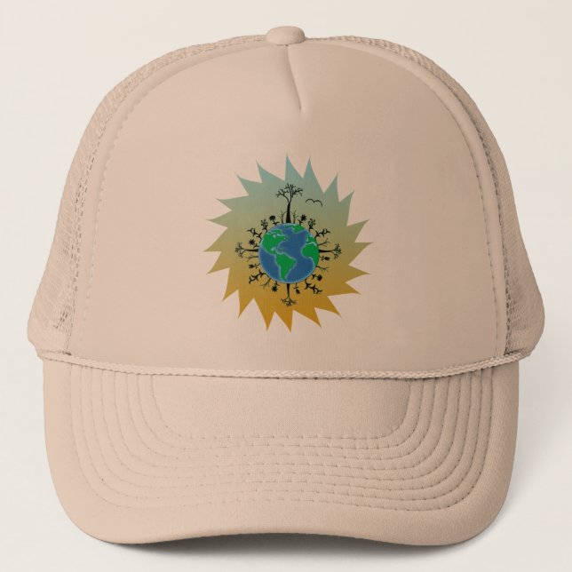 Earth Day Trucker Hat (Front)