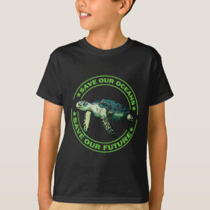 Earth Day Turtle Animal Rights Environmental Prote T-Shirt