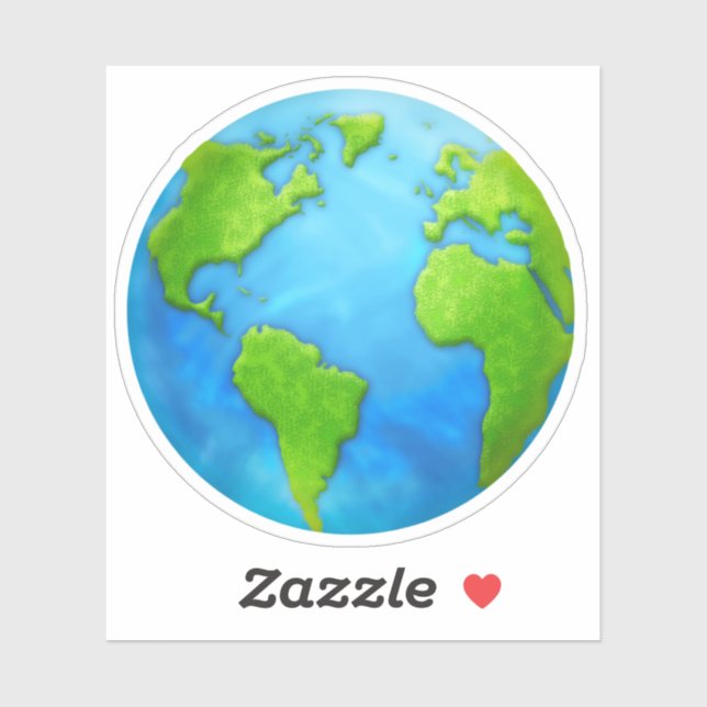 Earth Day Vinyl sticker (Sheet)