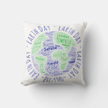 Earth Day Word Art