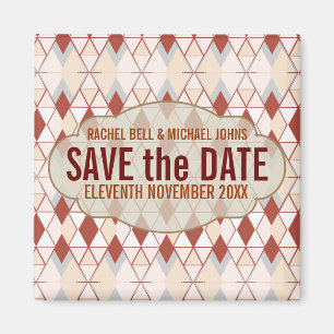 Earth Diamonds SavetheDate  Magnet